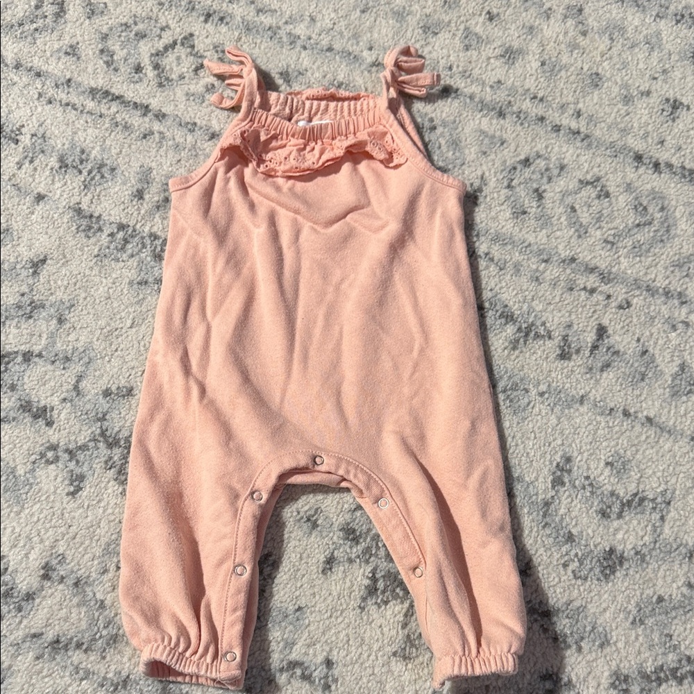 Greyson Mini Peach Kids Romper